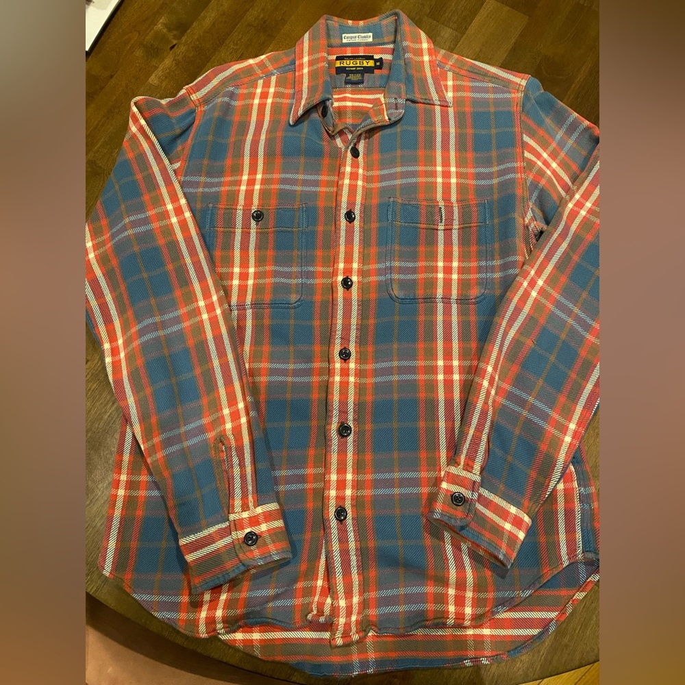 Ralph Lauren Rugby, Men’s Flannel Shirt, Medium